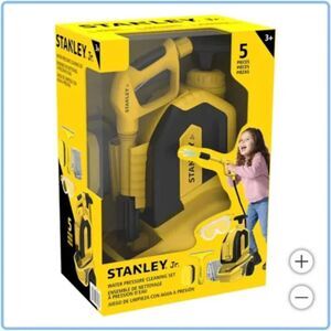 NIB STANLEY JR. Power Washer For Kids Outdoor Water Pressure Cleaning Kit NEW!